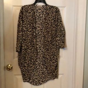 Cheetah print kimono 🙌